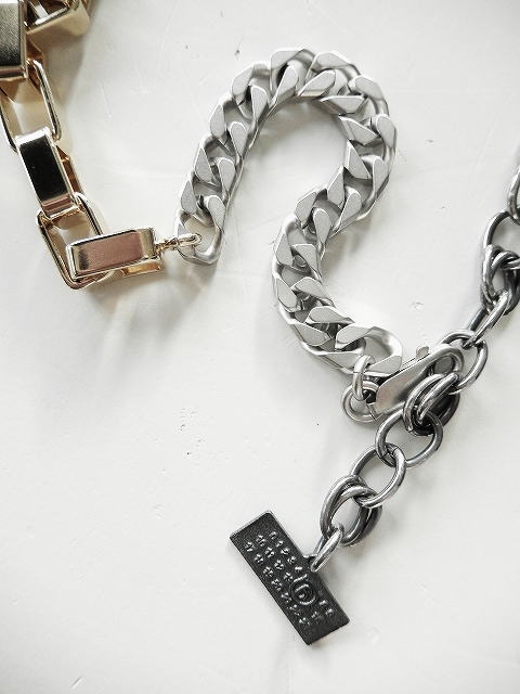 MM6 Maison Margiela ミックスチェーン ネックレス MM⑥ Maison Margiela【エムエムシックス メゾン マルジェラ